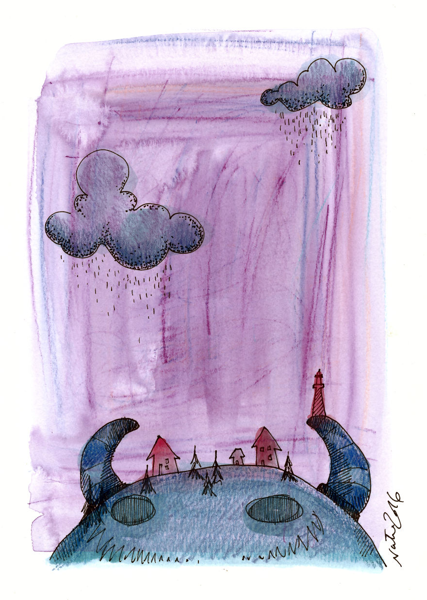 I Draw Sleepy Monsters And Robots To Help Relax