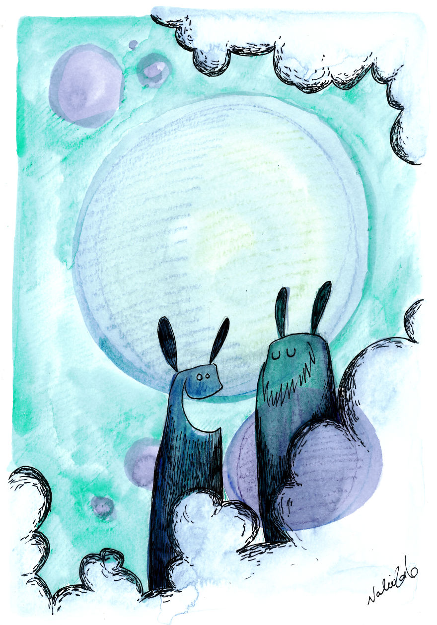 I Draw Sleepy Monsters And Robots To Help Relax