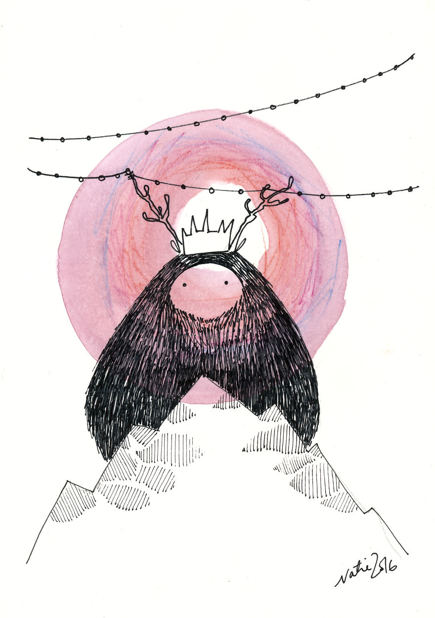 I Draw Sleepy Monsters And Robots To Help Relax