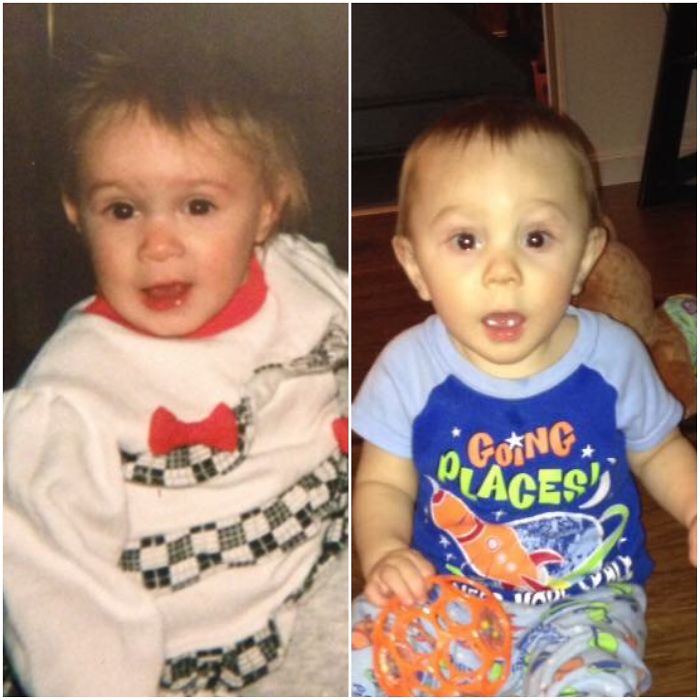 Me And My Son About The Same Age