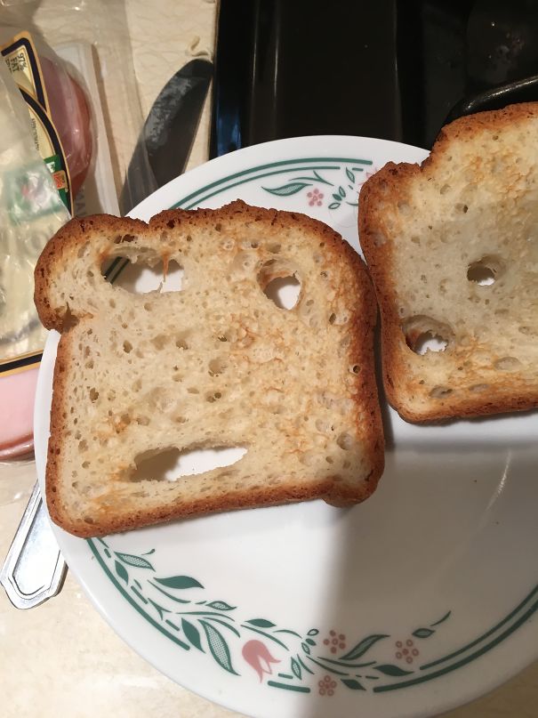 Aqua Teen Hunger Toast