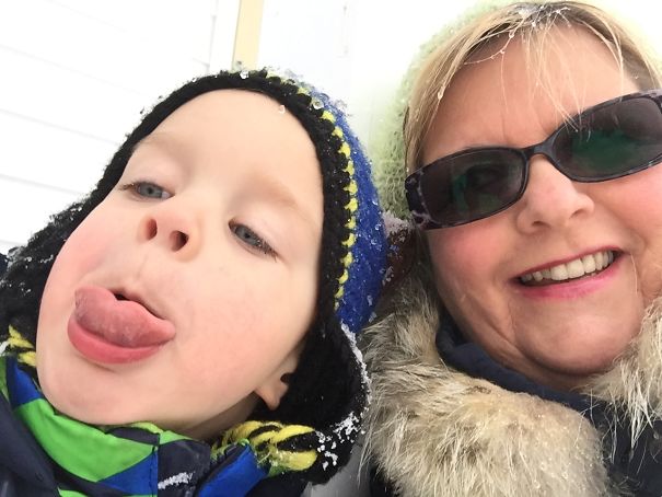 Grammie And A Doodlebug.....