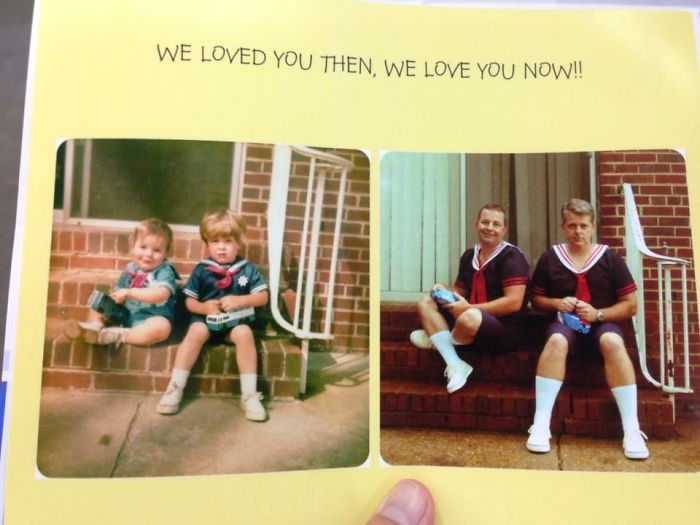 For Mom, 40 Years Apart