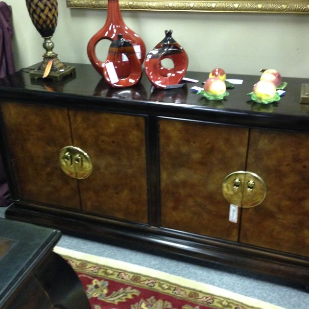 The Cabinet Looks Very Board...