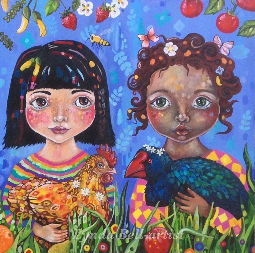 I Paint Stories Using Fairytale Symbolism To Explore My Journey To Veganism