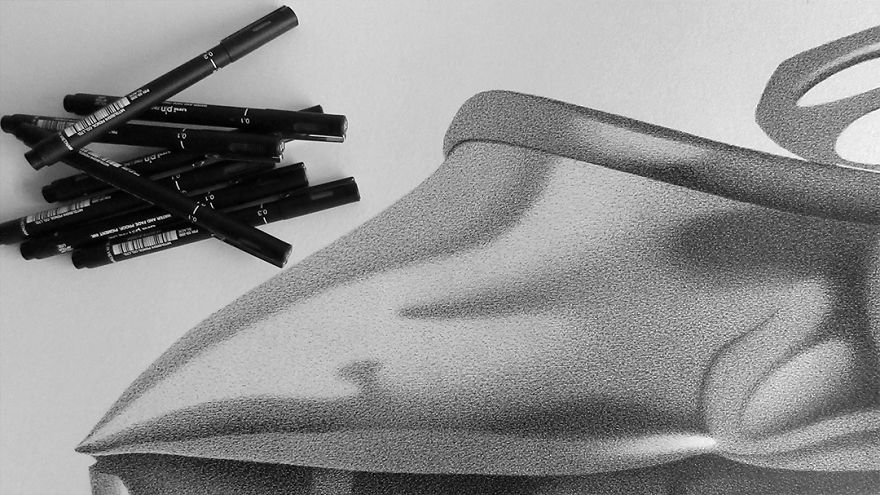 It Takes About Three Weeks To Complete Each Of My Realistic Can Drawings