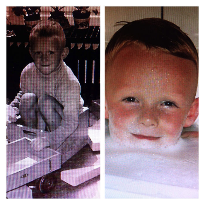 Left Father, Right Son