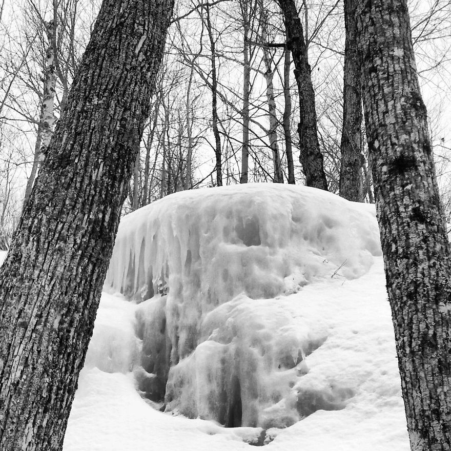 I Practice Dharma Art With Black And White Snapshots