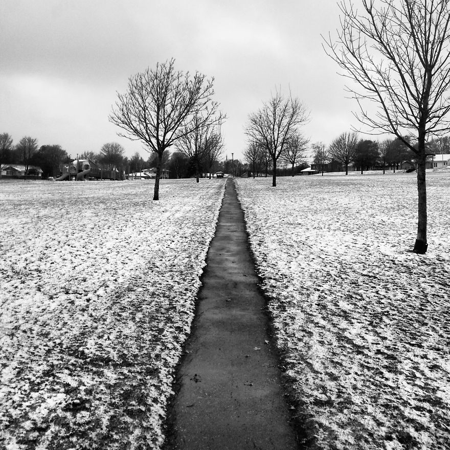 I Practice Dharma Art With Black And White Snapshots