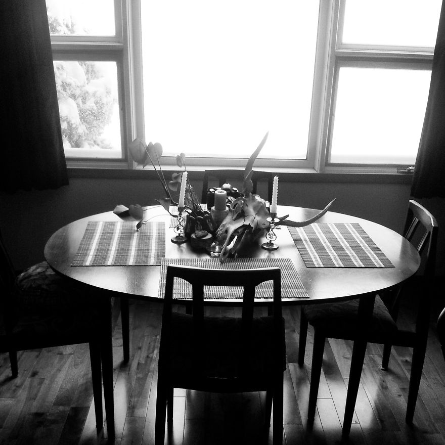 I Practice Dharma Art With Black And White Snapshots