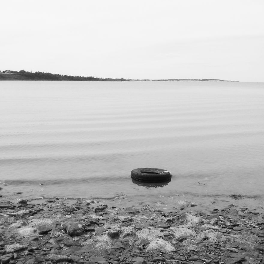 I Practice Dharma Art With Black And White Snapshots