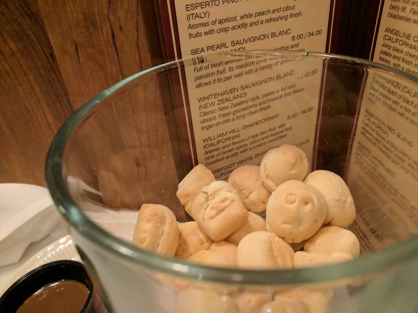 Oyster Crackers With Mixed Feelings.