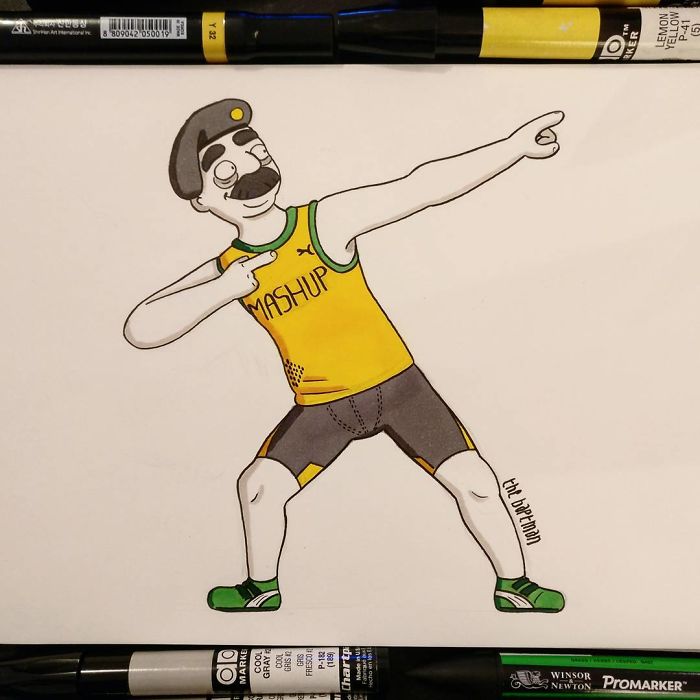 I Imagined Famous Geek / Pop Culture Mashed Up Characters