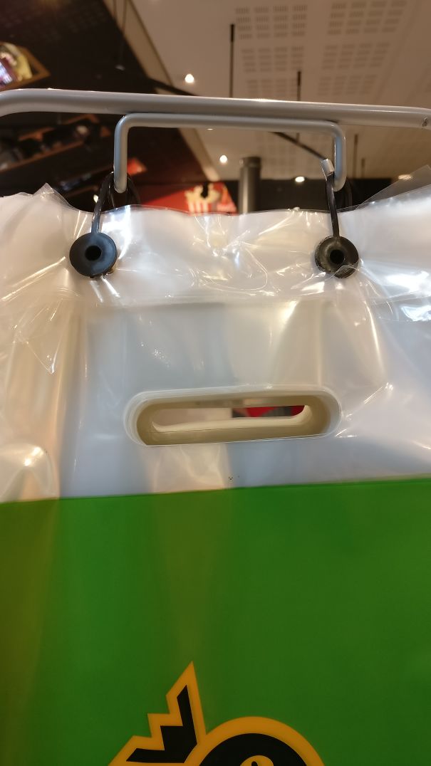 Poor Plastic Bag Has Seen Things