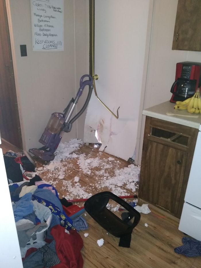 Nothing's Going To Keep My Dog Inside..