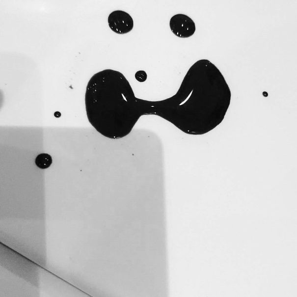 Soya Sauce Spill.. Nice Smiley Spill