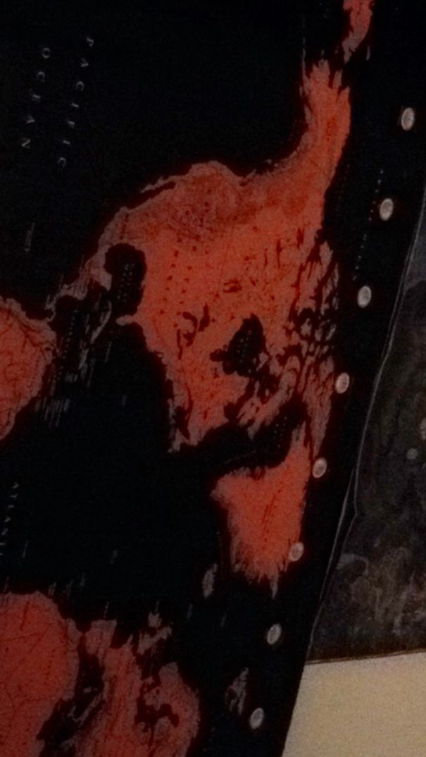 When You See An Evil Face On The World Map :o