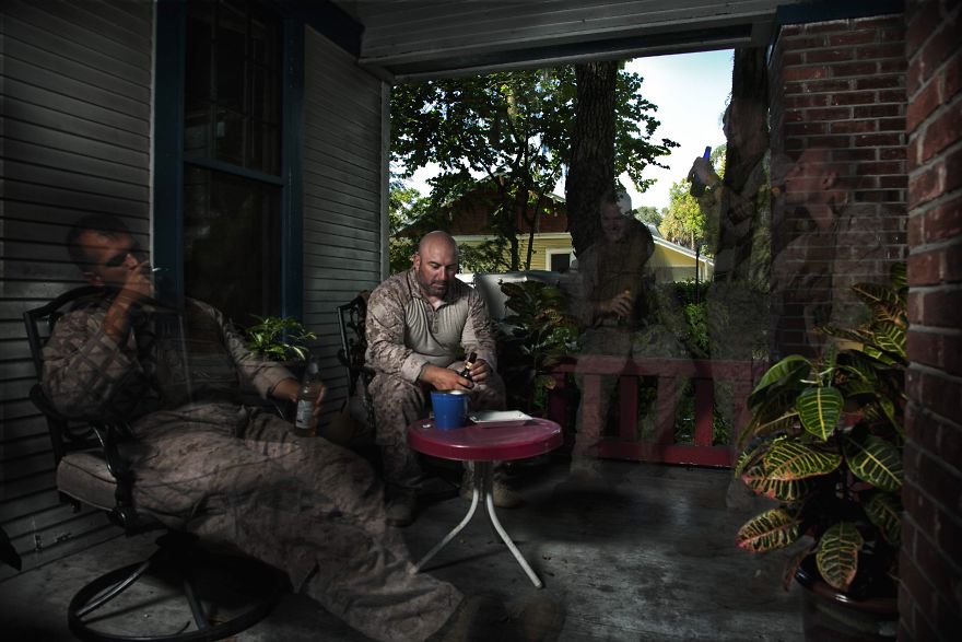 Photo Series Shows The Darker Side Of PTSD Photo Series Shows The Darker Side Of PTSD