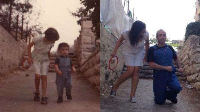 Once We Were Cute... And 35 Years Later...