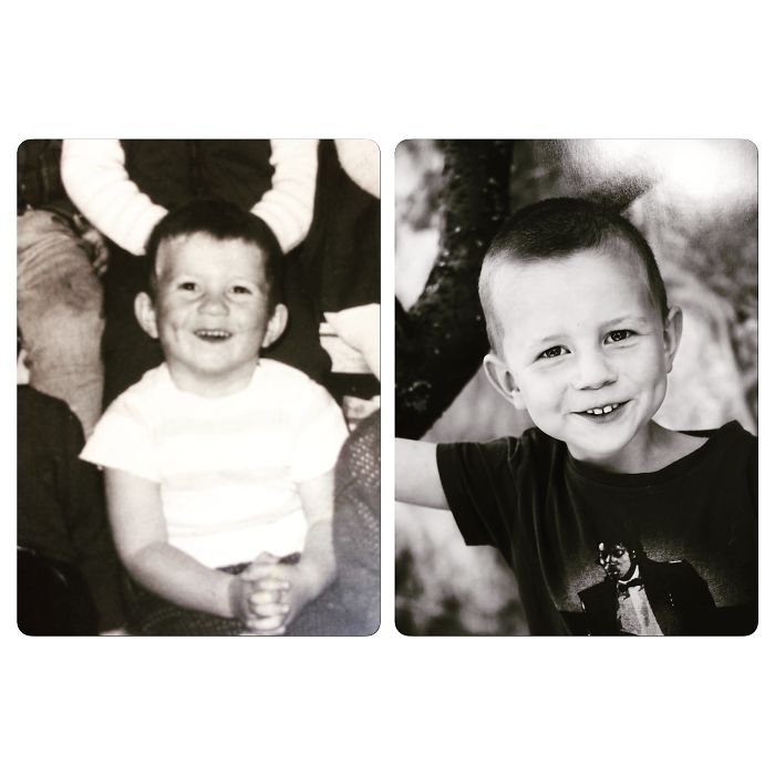 My Husband And My Son At The Same Age