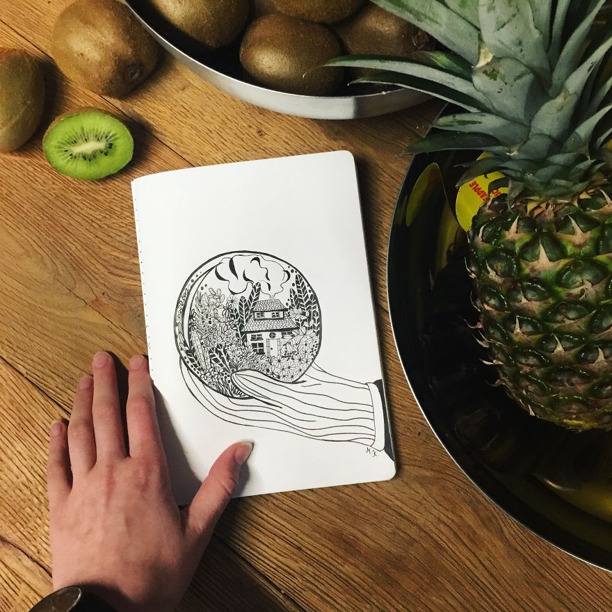 I've Found My Own Way And Style Of Drawing And I Love Every Pen Line And Brush Stroke I've Found My Own Way And Style Of Drawing And I Love Every Pen Line And Brush Stroke