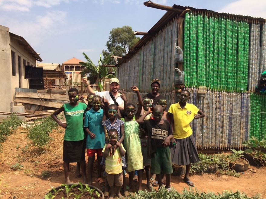 Went To Do A Wall Drawing End Up Making Tribal Face Painting In Uganda.