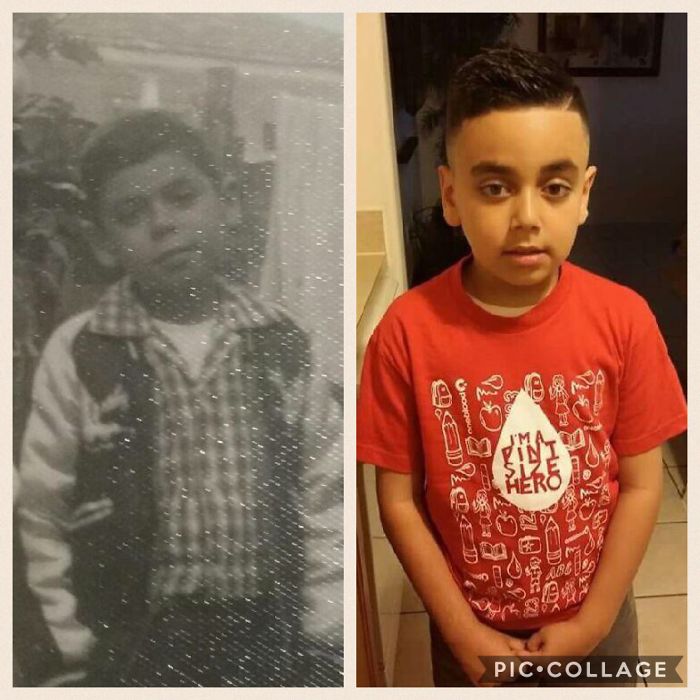 My Son And His Grandfather.