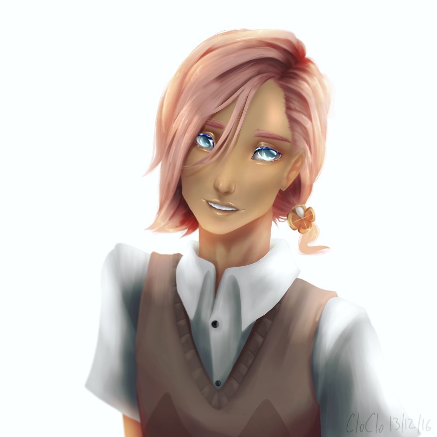 I Like To Draw Anime And Game Characters Into My Own Style