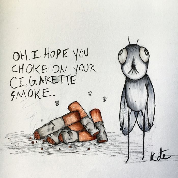 I Was Diagnosed With Schizophrenia At The Age Of 17, So I Started Drawing My Hallucinations To Cope With It I Was Diagnosed With Schizophrenia At The Age Of 17, So I Started Drawing My Hallucinations To Cope With It