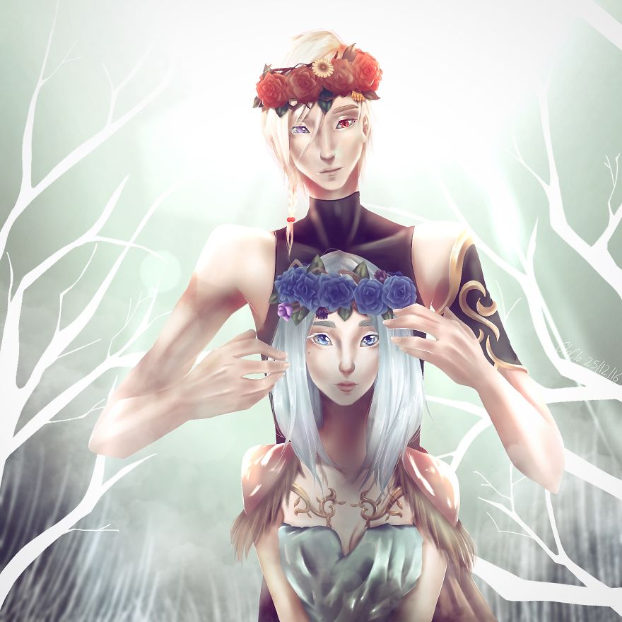 I Like To Make My Own Characters And Draw Them Allot