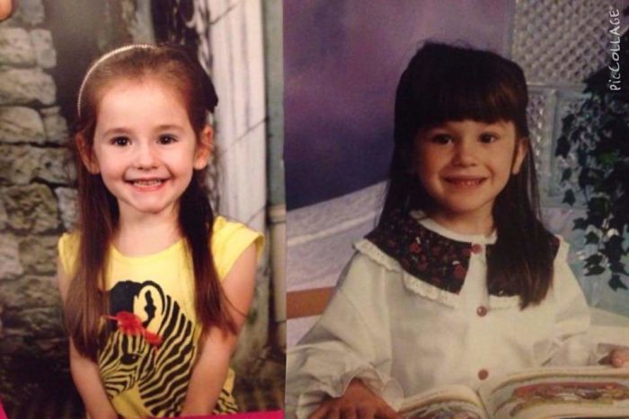 Mother And Daughter 5 Years Old