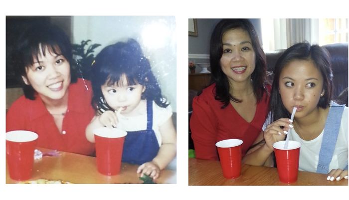 Me And My Mini Me 13 Years Ago.