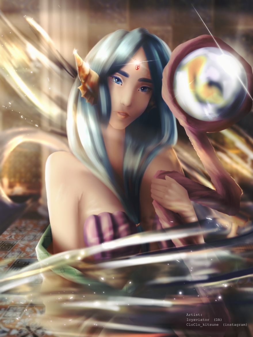 I Like To Draw Anime And Game Characters Into My Own Style