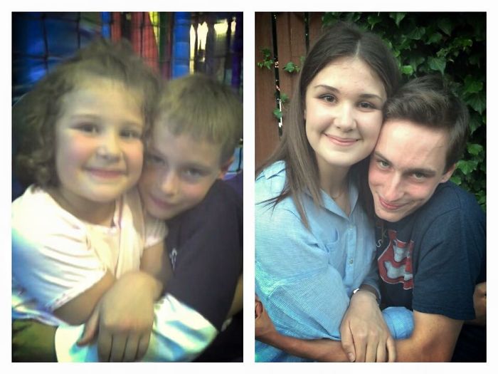 My Daughter, Ella And Her Childhood Friend, Alex. Alex Lives In Texas Now So We Recaptured This Recreation On A Rare Visit.