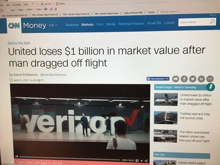 Wouldn't It Have Been Cheaper To Pay For Another Flight For Your 4 Employees???