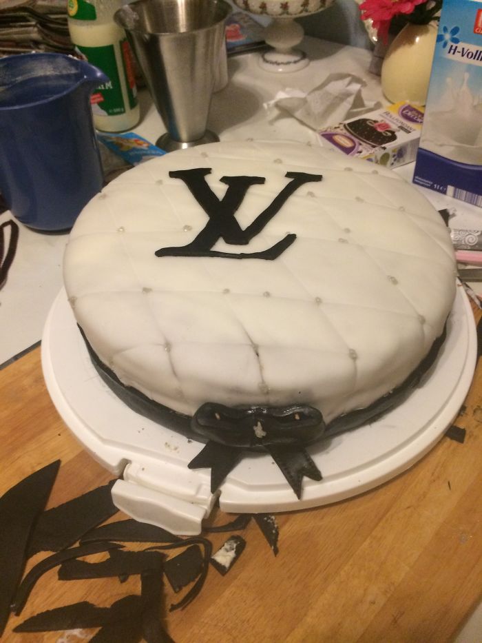 Louis Vuitton Cake Made By Me