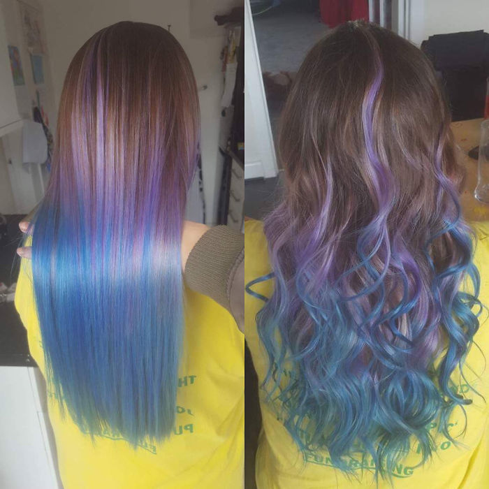 Mermaid Holographic Hair