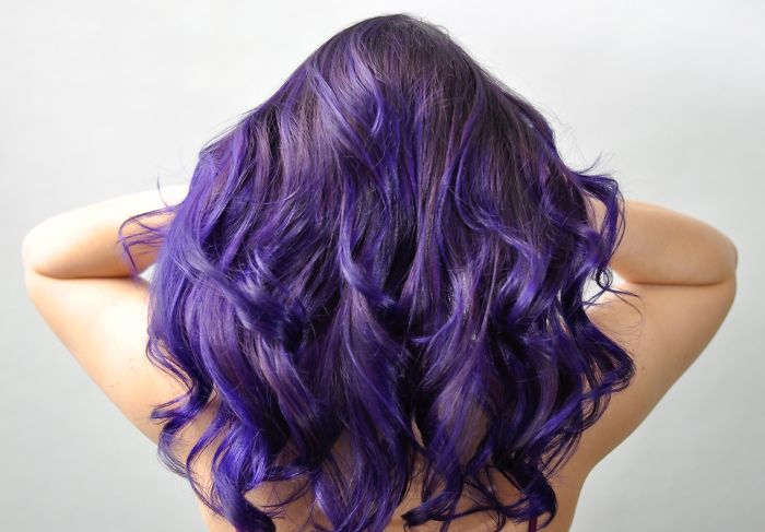 Purple Balayage