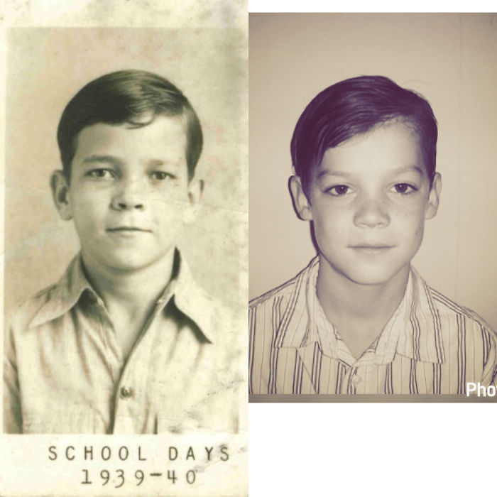 Great Grandfather And Great Grandson. Both Named Davis. Mind = Blown