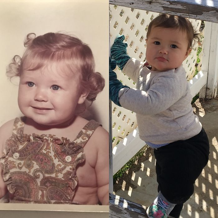 Grandmother And Granddaughter