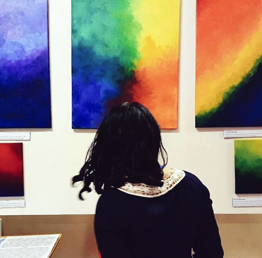 Abstract Portraiture Series Based On Synesthesia By Hannah Ilham