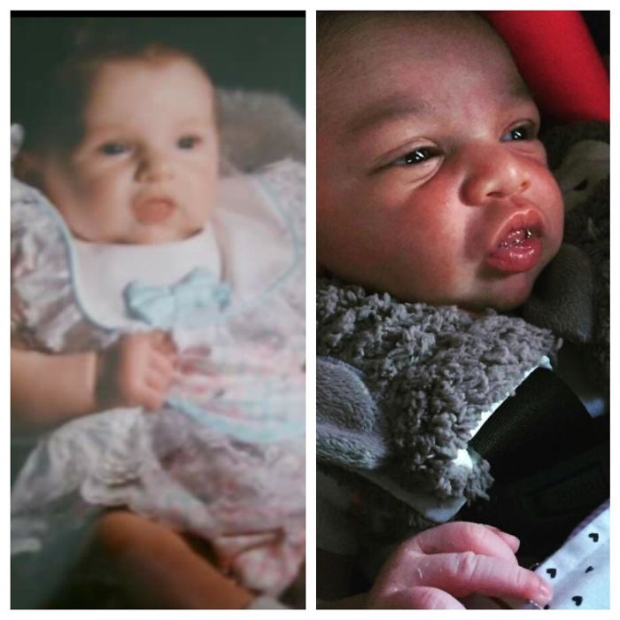 My Daughter On The Left, Her Daughter On The Right.