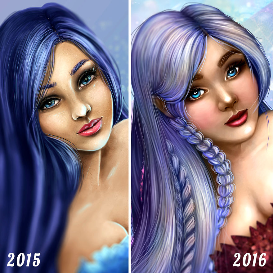 1 Year Of Progress By Asya Nor