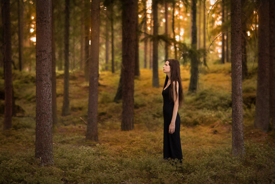 I Made Enchanted Photos From John Bauers Paintings