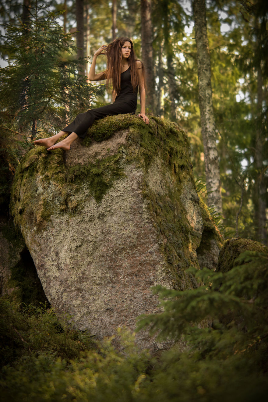 I Made Enchanted Photos From John Bauers Paintings