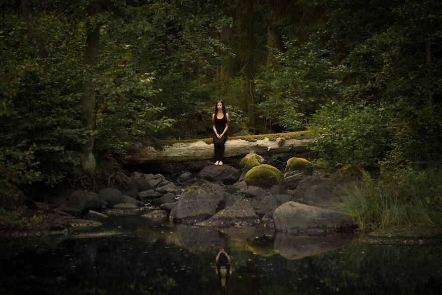 I Made Enchanted Photos From John Bauers Paintings