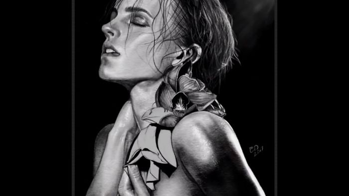 Drawing Emma Watson