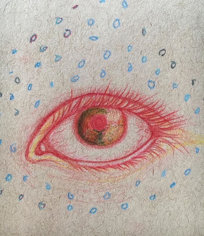 I Was Diagnosed With Schizophrenia At The Age Of 17, So I Started Drawing My Hallucinations To Cope With It I Was Diagnosed With Schizophrenia At The Age Of 17, So I Started Drawing My Hallucinations To Cope With It