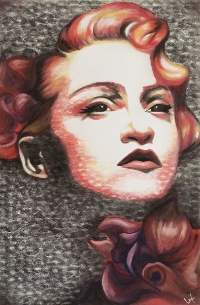 Kissed Art: I Use Only Lipsticks To Create These Paintings Kissed Art: I Use Only Lipsticks To Create These Paintings