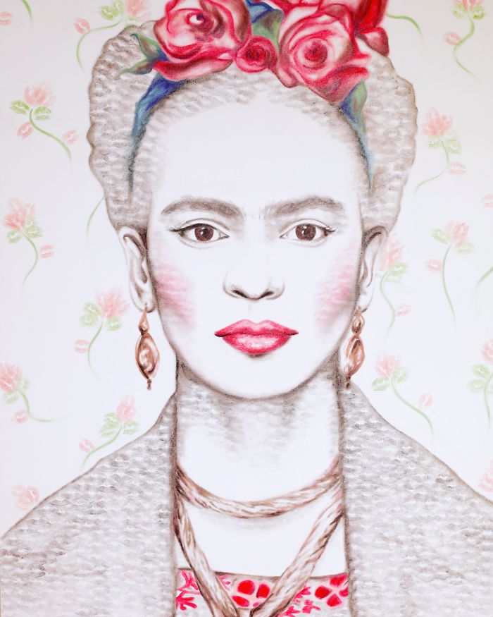 Kissed Art: I Use Only Lipsticks To Create These Paintings Kissed Art: I Use Only Lipsticks To Create These Paintings